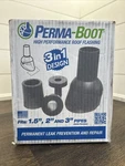 Perma-boot Pipe Flashing, Plastic, Black No Tool Needed. Fixed Price $40.99.