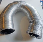 Deflect-o 4" 25' FLR0425 Flexible Aluminum Duct Ul 181 Class Heating Cooling. Fixed Price $29.00.