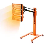 Vevor 3300W High Power Infrared Paint Curing Lamp For Auto Drying Heating 1 Pack. Fixed Price $504.99.