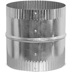 Hvac Duct Pipe Connector, Round, Crimped Ends, Galvanized, 6-IN.. Fixed Price $21.24.