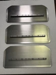 Marshalltown Concrete Trowel Blade 3 Pack Combo X 18". Fixed Price $50.00.