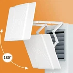 Air Conditioner Deflector For Window Floor Vent Units Lightweight Adjustable Pp. Fixed Price $15.76.