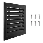 14X14 Inch Gable Vent, 1PCS Aluminum Alloy Wall Shed Vents With Strainer, Black. Fixed Price $34.69.