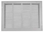 Zoro Select 4MJT7 Filtered Return Air Grille , 14 X 24 White Steel. Fixed Price $42.15.
