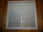 Metalaire V4002RDS Grill Hvac T-bar Lay-in 24" X 22" Neck W Damper. Fixed Price $39.99.
