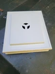 Lot Of Builders Edge Top Shield Square Mounting Block 123 White. Fixed Price $10.00.