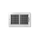 Tru Aire 2-WAY Powder Coat White Steel Wall/ceiling C102M10X06. Fixed Price $19.95.