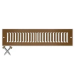 12" X Toe Space Grille - Hvac Vent Cover Outer Dimensions: 13.5. Fixed Price $16.00.