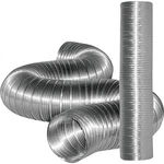 Dundas Jafine In. Ft. Aluminum Semi-rigid Dryer Duct MFX38X Pack Of 10. Fixed Price $128.26.