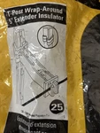 Zareba IT5XB Post 5-INCH Extender Insulator, 25 Per Bag, Black. Fixed Price $17.98.