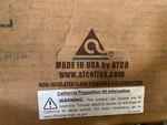 Atco Flex, Non-insulated, Class 1 Flexible Air Connector 6" 25' (new). Fixed Price $29.99.