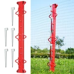 4FT Woven Wire Fence Stretcher Bar With 5 Wedges, Heavy-duty Carbon Steel Fen.... Fixed Price $109.80.