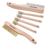 Workpro 6 Pcs Brass/stainless Steel Wire Scratch Brush Set Usa. Fixed Price $15.39.
