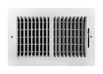 Tru Aire C102M 10X06 White Steel 2-WAY Wall/ceiling Register In.. Fixed Price $17.07.