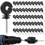 Nqn Black Electric Fence Insulator Screw-in Ring. Fixed Price $38.99.