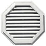 Builders Edge 32-IN X White Octagon Vinyl Gable Vents. Fixed Price $300.00.
