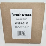 Napoleon Wolf Steel Coupler Kit For Flexible Direct Vent / 8IN W175-0196 New!!. Fixed Price $47.24.