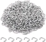 1000 Pcs 3/8" Galvanized Hog Rings, Professional Upholstery Set.... Fixed Price $17.52.
