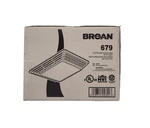 Broan 70 Cfm Ceiling Bathroom Exhaust Fan With Light White - 679. Fixed Price $74.99.