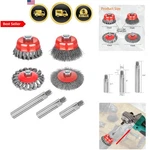 Wire Wheel Brush Set For Angle Grinder Coarse Rust Removal Surface Prep. Fixed Price $28.52.