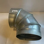 9" 90 Galvanized 26 Gauge Adjustable Sheet Metal Elbow Duct-hvac Ductwork 3-096. Fixed Price $14.00.