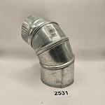 Master Flow Round Adjustable Elbow Degree 4" L-B90E4 Nwt. Fixed Price $17.99.