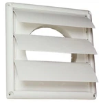 Deflecto HS6W/12 Supurr-vent Kitchen Hood Louvered Plastic White Diameter. Fixed Price $28.66.