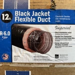 Imperial Class Insulated Flexible Duct Owen Corning 25 Foot Length 12 Inch. Fixed Price $30.00.