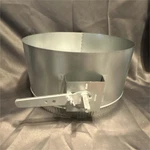 12 In Round Metal Manual Hvac Duct Damper With Lever Control For Ventilation. Fixed Price $50.00.