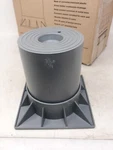 Box Of Bramec Pump-up #4008 6"X6" Mounting Base Concrete Gray. Fixed Price $45.00.