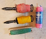 Marshalltown Mason's 76M 250FT Hi-viz Pink Braided Nylon Line, +3 Others. Fixed Price $11.99.