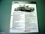 Cedarapids Grayhound CR361R Rubber Track Paver Brochure. Fixed Price $10.00.