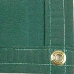 Sigman 8' X 14' Heavy Duty Cotton Canvas Tarp 18 Oz - Green Made In Usa New. Fixed Price $92.95.