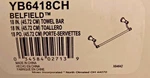 Moen YB6418CH Belfield Inch Single Towel Bar - Chrome. Fixed Price $28.00.
