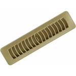 (1)-TAUPE Tan 1/4" X 12" Plastic Heat Floor Register Imperial Mfg RG1453. Fixed Price $24.99.