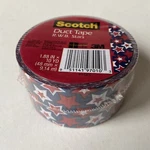 Scotch Duck Duct Tape Stars 10 Yards July 4TH Red White Blue Craft Decorative. Fixed Price $9.99.