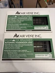 2-PACK Air Inc Black Automatic Foundation Vent-solar Tek Replacement. Fixed Price $73.13.