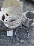 Lambro 4-IN 5-FT Lamaflex Duct Lint Trap Kit. Fixed Price $15.00.