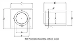 Heatfab 5891CI 8" Saf-t Vent Seal Insulated Wall Penetration. Fixed Price $179.91.