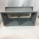 8 Gray Foundation Vent Air 75 Square Inches Flow 1/4" Metal Mesh. Fixed Price $20.00.