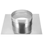 8" Galvanized Steel Connector Flange Air Ducting Mounting Plate 14"X14". Fixed Price $42.03.