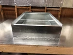 21.25X 28 5.5 Tall Furnace Stand Return Air Box Duct Hvac. Fixed Price $132.00.