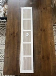 Hart & Cooley Baseboard Return Air Grill Cover Steel White 30" X 4" 650 Series. Fixed Price $22.99.