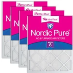 16X20X1 (actual Size: 15 1/2 19 3/4) Tru Mini Pleat 8 Furnace Air .... Fixed Price $70.41.