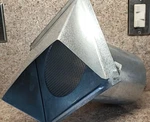 Master Flow 6 In. Fresh Air Vent With Screen Galvanized. Fixed Price $31.99.