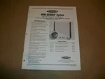 Banner Mini-screen System Instruction Manual 44895E0C. Fixed Price $30.00.