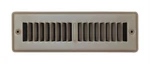 Tru Aire C150TSB 2X10 Steel Brown Stamped Face Toe Space Wall Register In.. Fixed Price $15.65.