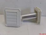 QTY=4: Manufactured Housing P/n 1140037079001 Scallop Exhaust Vent White. Fixed Price $49.43.