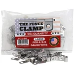 (50X Large) Thick Us-made Wire Clips 5052 H32 Aluminum For Hog/cattle/feed. Fixed Price $41.81.
