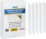 Premium Air Vent Filters For Home & Ac - 72"" X 16"" Electrostatic Media Kit Wit. Fixed Price $20.75.